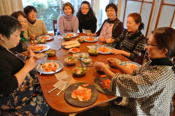 料理教室ラザニア